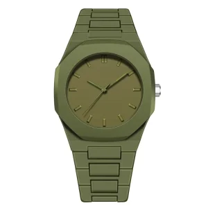 Men’s High Quality Quartz Watch Fashion New Classic Creative Plastic Case Wristwatch