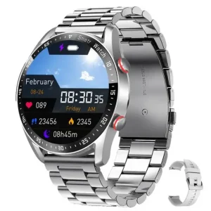 Men’s High Quality Waterproof IPS Sports Smartwatch for Bluetooth Alarm Clock Heart Rate Tracker Answer Call Calendar