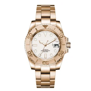 Mens Luxury Automatic Mechanical Watches 40mm Sapphire Glass Stainless Steel Date 10ATM Water Resistant Analog 20mm Diver Miyota
