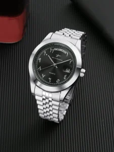 Men’s Luxury Business Sport Fashion Quartz Watch Stainless Steel Band 20mm
