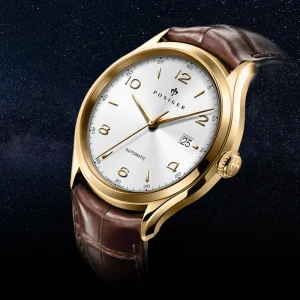 Men’s Luxury Charm Automatic Wrist Watch 40mm Sapphire Crystal Movt 5BAR Water Resistant Leather