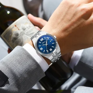 Men’s Luxury Classic Fashion Business Mechanical Watch High Quality Luminous Waterproof Automatic Watch