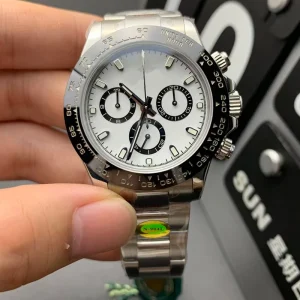 Men’s Luxury Fashion Mechanical Watch Sapphire Crystal COSMIC Design Water Resistant 100 Bar Stainless Steel Luminous 20mm