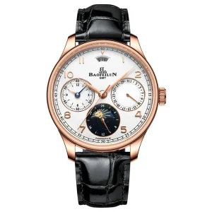 Men’s Luxury Multi-Functional Calendar Fully Automatic Mechanical Stainless Steel Watch