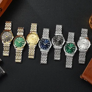 Men’s Luxury Quartz Watch Steel Strip Business Wrist Watch