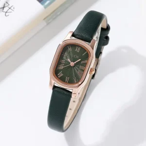 Men’s Luxury Sport Hip Hop Stainless Steel Leather Belt Watch Student Korean Style Small Fresh Trend Mechanical Watch