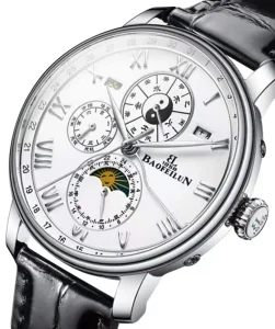 Men’s Luxury Watch Business Watch Stainless Steel Multi Functional Waterproof Fashion Mechanical Watch