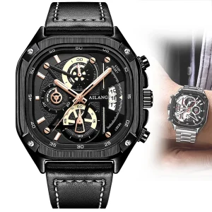 Men’s Luxury Wristwatches Waterproof Luminous Sports Date Quartz Watches