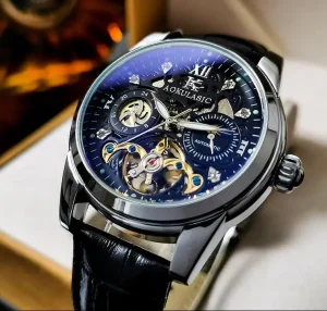 Men’s Mechanical Automatic Watch Male Tourbillon Fashion Business Sport Hollow Wristwatch