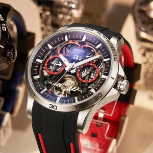 Men’s Mechanical Watch Date Frame Calendar Business Automatic Mechanical Wristwatch