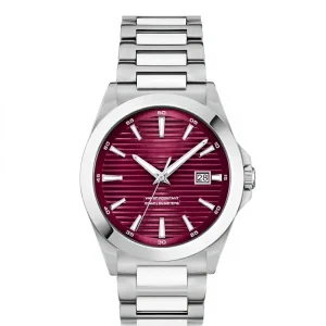 Men’s Mechanical Watch Stainless Steel Band High Quality Movement Luminous Dial Water Resistant 22mm Band Width
