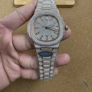 Men’s Mechanical Watch with Diamond Inlaid Luxury Designer Mechanical Watch Fashion Trend Men’s Watch
