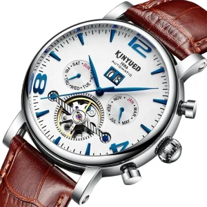 Men’s Mechanical Watches Men Luxury Skeleton Automatic Watch Sport Business Watch for Men