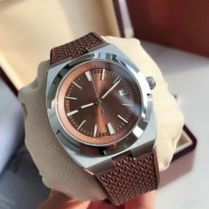 Men’s Minimalist Stylish Business Casual Automatic Watch with Precision Gear Movement Wristwatch