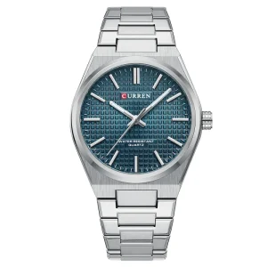 Men’s Minimalista Watches Fashion Business Stainless Steel Band Quartz Wristwatch Luminous Hands WA199