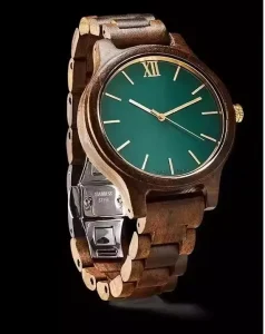 Men’s Natural Wood Watch ECO FRIENDLY Wooden High Quality Quartz Watches for Men