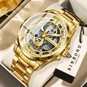 Men’s Quartz Watch Luxury Business Trend Wristwatch