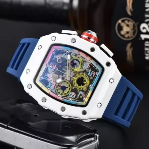 Men’s Quartz Watch, Multi-Function Calendar