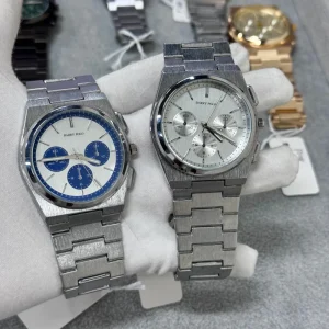 Men’s Quartz Watch Stainless Steel Band Business Wristwatch for Daily and Formal Wear