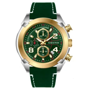 Men’s Quartz Watch Stainless Steel Case Sport Watch Chronograph Function 48mm 5BAR Water Resistant Custom