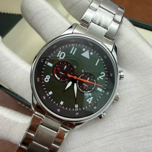 Men’s Quartz Watch Stylish Stainless Steel Band Business Wristwatch High Quality Timepiece for Daily & Formal Wear