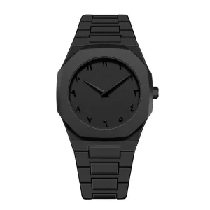 Men’s Quartz Watch Waterproof Plastic Band Alloy Case Fashion Sports Wristwatch
