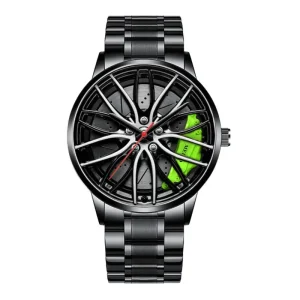 Men’s Quartz Watch with Steel Strap Non Mechanical Sports Trend