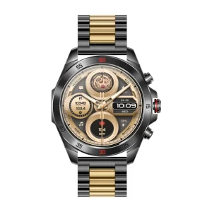 Men’s Smart Watch Zinc Alloy Case BT5.2 IP68 Deep Waterproof Multi Sport Mode Round Screen