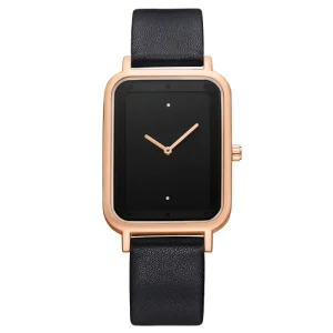 Men’s Sport Watch with Leather Strap Calendar Date Wristwatch