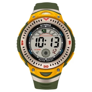 Men’s Sports Electronic Watch Waterproof Outdoor Multi Functional Anti Shock and Anti Drop