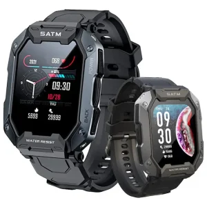 Men’s Sports Watches C20 IP68 Waterproof Heart Rate Blood Pressure Digital Watches C20 Smart Watch