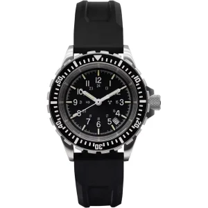 Men’s Stainless Steel Automatic Mechanical Sapphire Crystal Chronograph Pointer Water Resistant Diver’s Watch