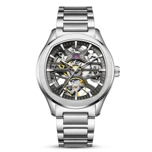 Men’s Stainless Steel Wristwatch Mechanical Automatic Waterproof Watch