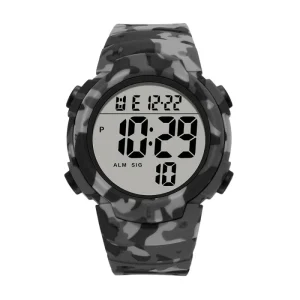 Men’s Student Sports Electronic Watch Multi Functional Waterproof Large Screen Elderly People’s Digital Sports Watch