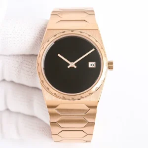 Men’s Watch Black Dial with Date Window Luminous Display Suitable for Business Occasions Mechanical Wristwatch