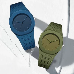 Men’s Watch Casual Simple Waterproof Silicone Wristwatch Quartz Watch
