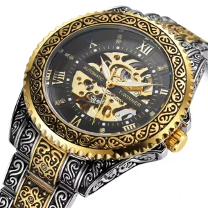 Men’s Watch Fashion Steel Band Classic Mechanical Wristwatch Sports Waterproof Japan Automatic Watches 43mm