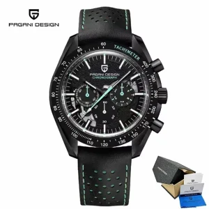 Men’s Watch Luxury Watches for Man Chronograph Shock Resistant Stop Watch Sport Waterproof Clock Gift