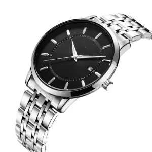 Men’s Watch Personalized Design Dial Measuring 40 Millimeters in Size and Featuring a 904L Stainless Steel Strap