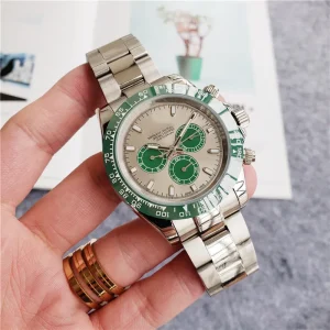 Mens Watch Smart A Class Luxury Stainless Steel 46mm Pointer 6 Hand Automatic Complete Calendar Butterfly Clasp