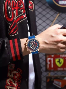 Men’s Watch Water-resistant Fashionable Multi-functional Quartz Watch