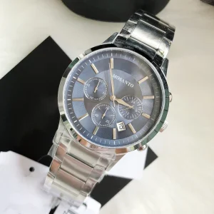 Men’s Watch with a Large Dial Business Fashionable Casual and Trendy Three eye Quartz Watch From Europe and America