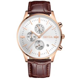 Mens Watches Analog Quartz Waterproof Wrist Watches Fashion Business Work Casual Sport Designer Dress Watch Elegant Gifts
