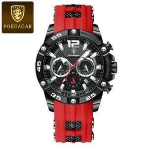 Men’s Watches Automatic Mechanical Chronograph Waterproof Luminous Watch Dial