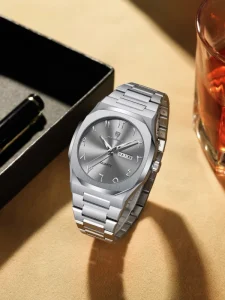 Men’s Water-resistant Business-style Fashionable Quartz Wristwatch