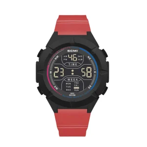 Men’s Waterproof Electronic Watch Multi Functional Dual Display Outdoor Sports Watch