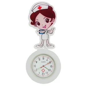 Men’s Women’s Alloy Metal Pocket Watches for Nurses Doctors Child Student Watch Promotional Carabiners