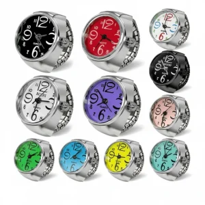Men’s Women’s Finger Watches Casual/Sporty Style Couple’s Ring Watches Korean-style Fashion Alloy Silver Case