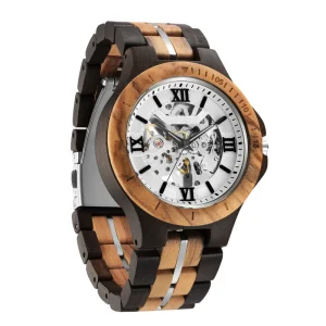 Men’s Wood Mechanical Watch Wood Wristwatch Wood Gift