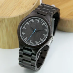 Men’s Wood Wristwatch Handmade Wooden Watch Anniversary Wedding Gift for Him Father’s Day Groomsmen Bridesmaid Gift